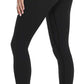 Essential Full Length Yoga Leggings, Women'S High Waisted Workout Compression Pants 28''
